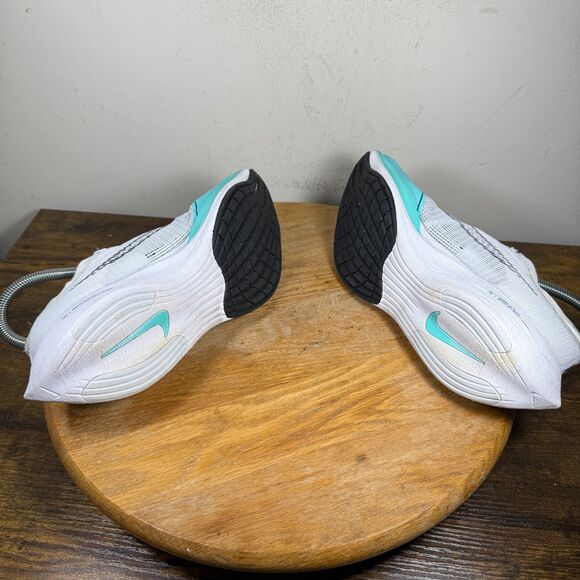 Nike ZoomX Vaporfly Next% 2 Women's Size 7 Shoe White Aurora Green CU4123-101 - Picture 3 of 9